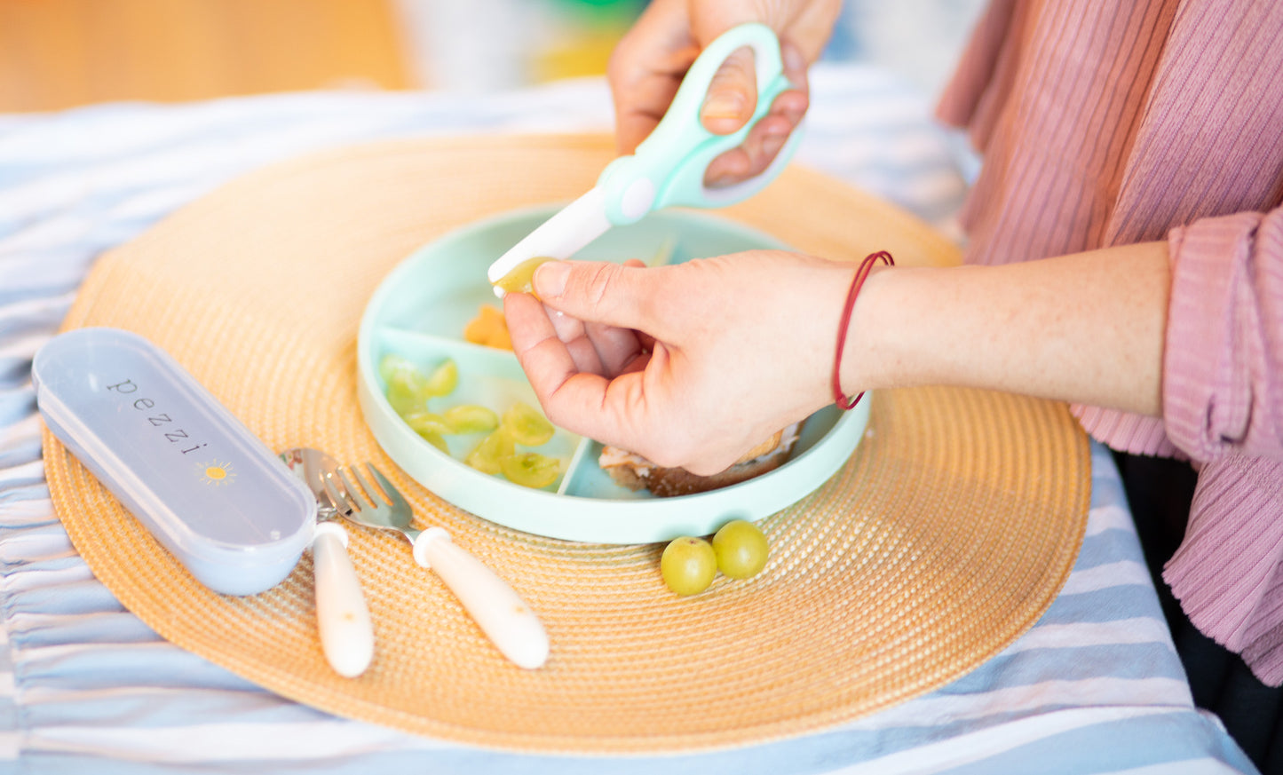 Ceramic Food-Scissor with Case