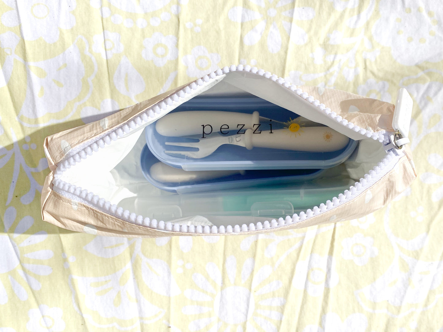 Complete Pezzi Bag + Extra Toddler Utensils with Travel Case