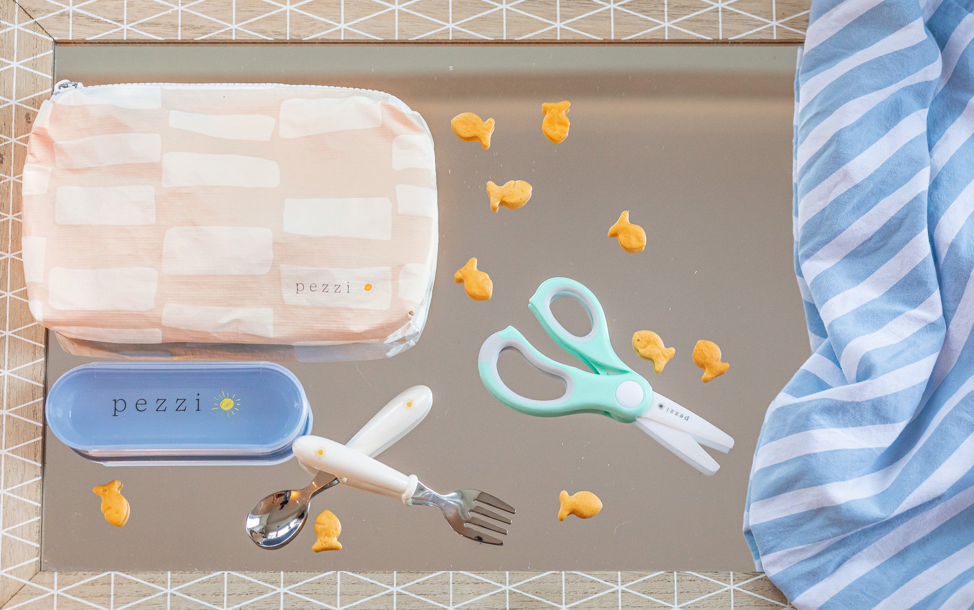  Ceramic Baby Food Scissors, Children Safety Food